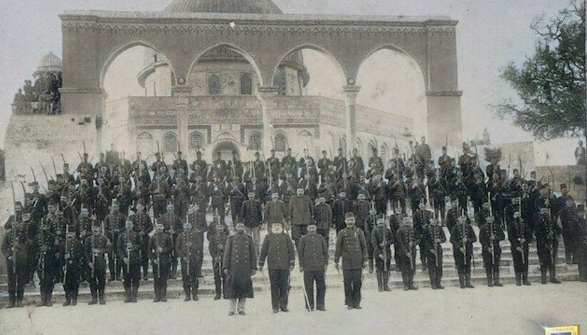 Kudus-u-Serif-Sancaginda-gorevli-Turk-Jandarmasi-1904